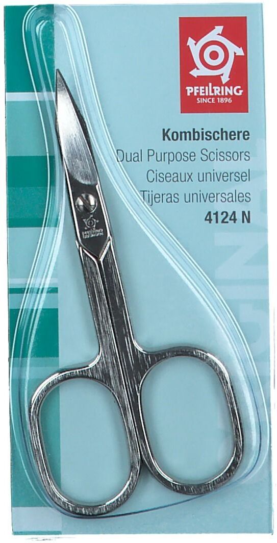 Pfeilring® Kombischere gebogen 4124