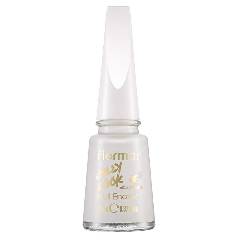 Flormar Jelly Look Nail Enamel Nr. 1 Pure Milk 11.0 ml