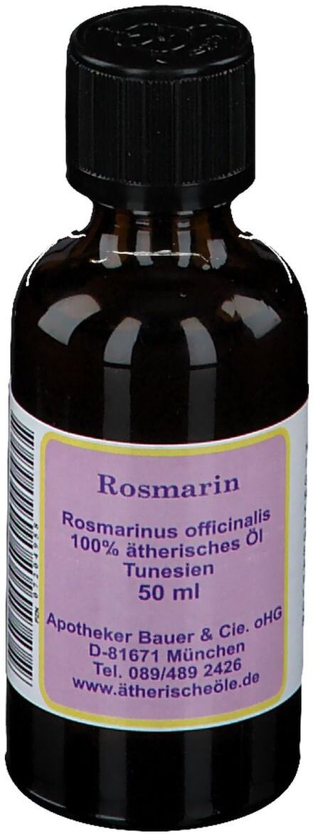 Apotheker Bauer & Cie Rosmarin 100% ätherisches Öl 50 ml Ätherisches Öl