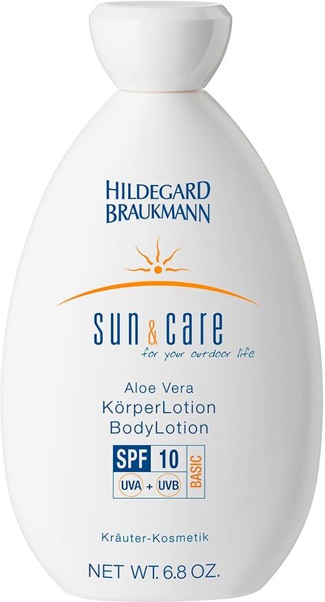 Hildegard Braukmann sun & care Aloe Vera KörperLotion SPF 10 Sonnenschutz 200.0 ml