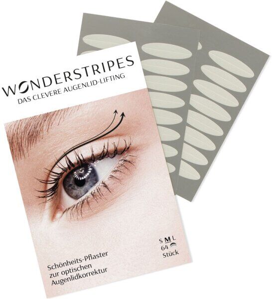 Wonderstripes Gr. M, 64 Stk. Augenlid-Tape