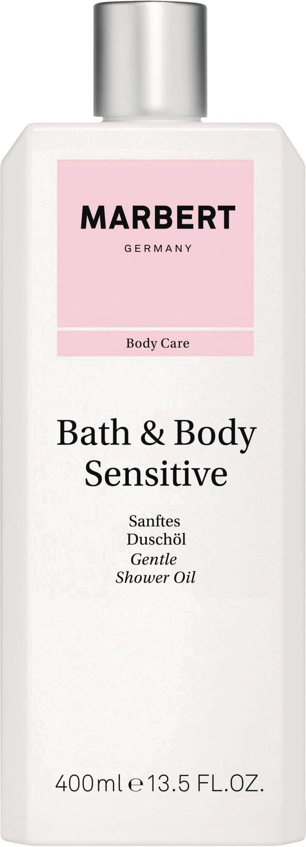 Marbert Duschpflege »Marbert Duschöl Bath & Body Sensiti«, Premium Kosmetik weiss