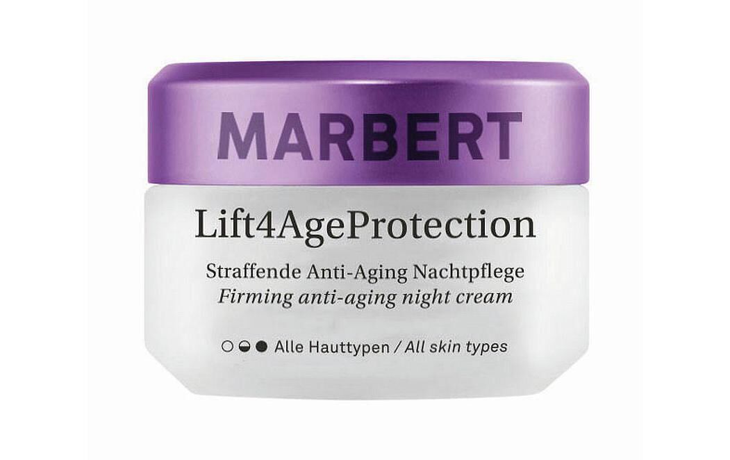 Marbert Nachtcreme »Firming 50 ml«, Premium Kosmetik weiss