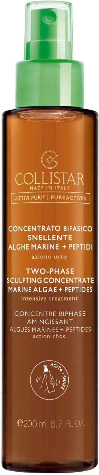 COLLISTAR Körperöl »Pure Actives Two-Phase Sculpting Concentrate 200 ml«,... weiss