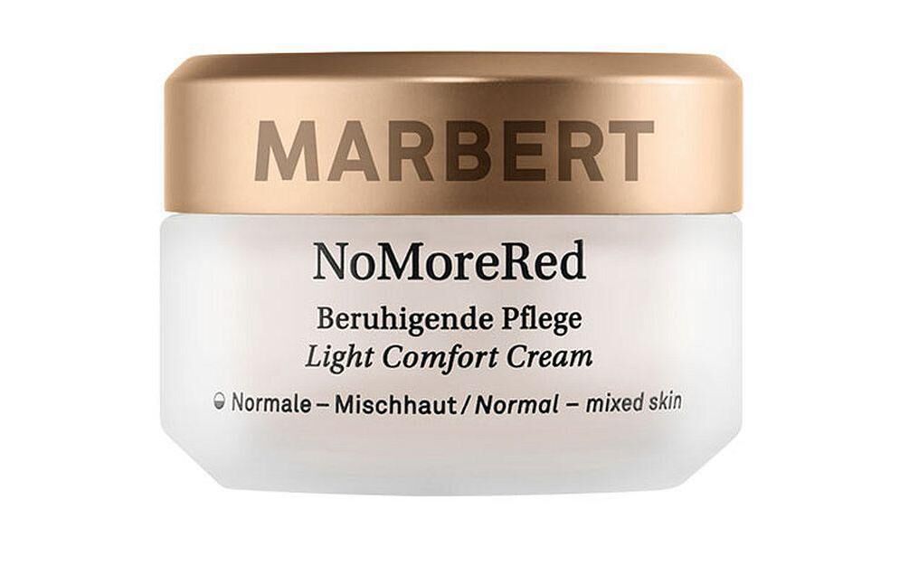 Marbert Anti-Aging-Creme »NoMoreRed Light Comfort 50 ml«, Premium Kosmetik weiss