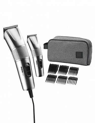 BaByliss 2er-Set, Haarschneider «7755PE», Edition Steel mit Accessoires