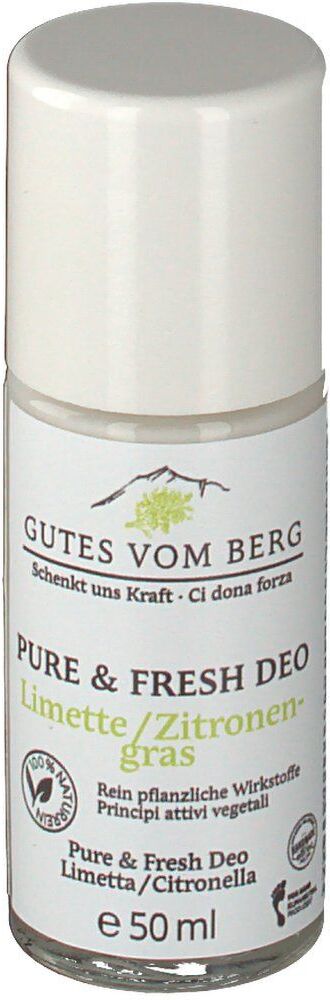 KURUMA OG Gutes VOM Berg Pure & Fresh DEO Limette / Zitronengras