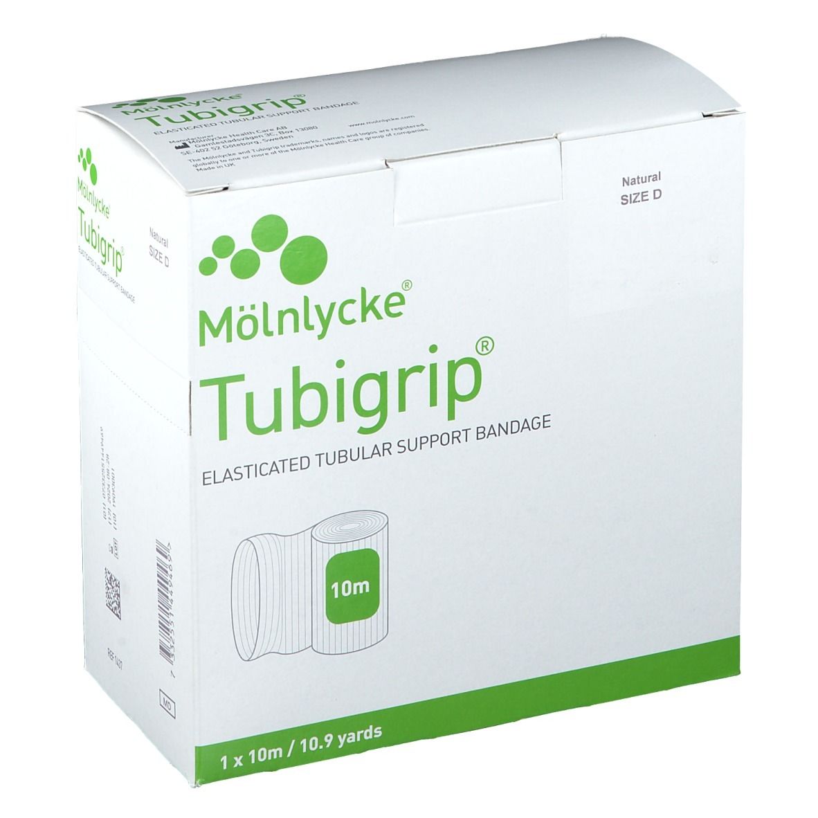 Mölnlycke Health Care Tubigrip® Elastischer Stützschlauchverband Gr. D 10 m