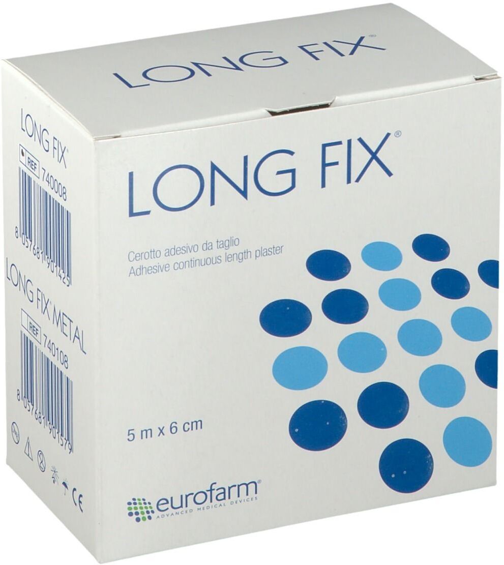 ZENO PHAR Longfix Metal Elastische Bandage 6 cm x 5 m