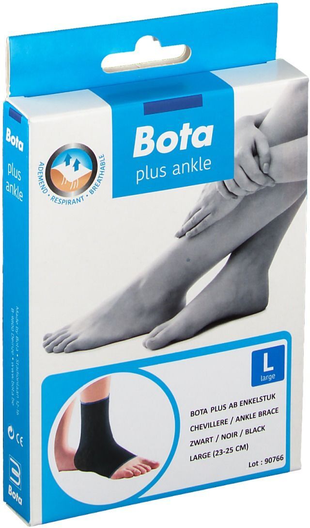 Bota Plus AB Knöchelbandage schwarz Gr. L 23-25 cm