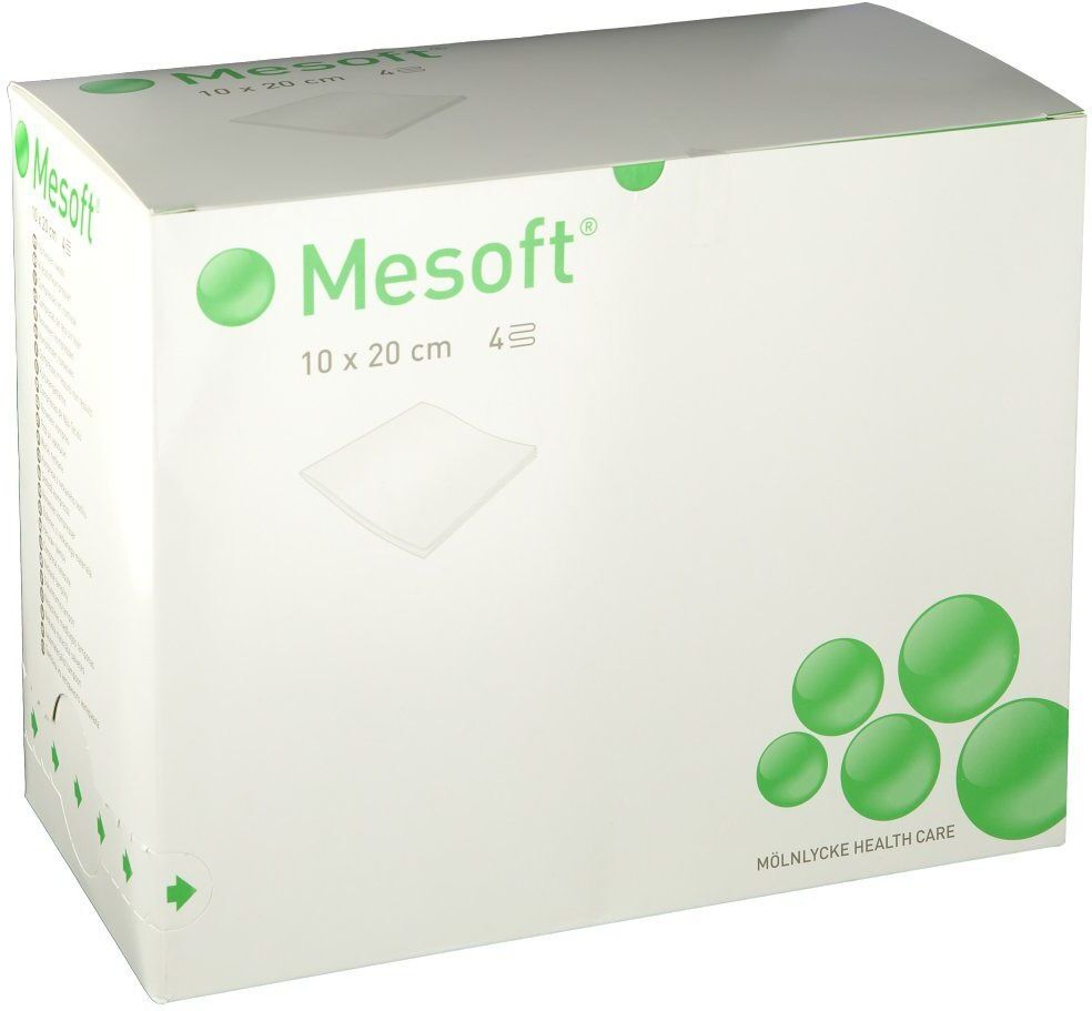 Mölnlycke Health Care Mesoft® Vliesstoff-Tupfer 10 x 20 cm