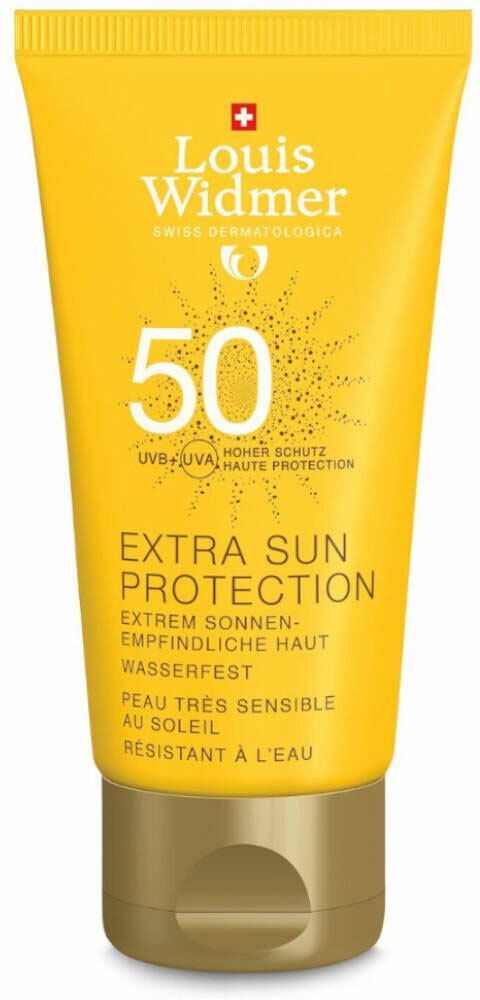 Louis Widmer Extra Sonnenschutz 50 Creme ohne Parfüm