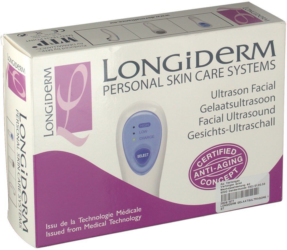 Longiderm Personal Skin Care Systems Gesichts-Ultraschall