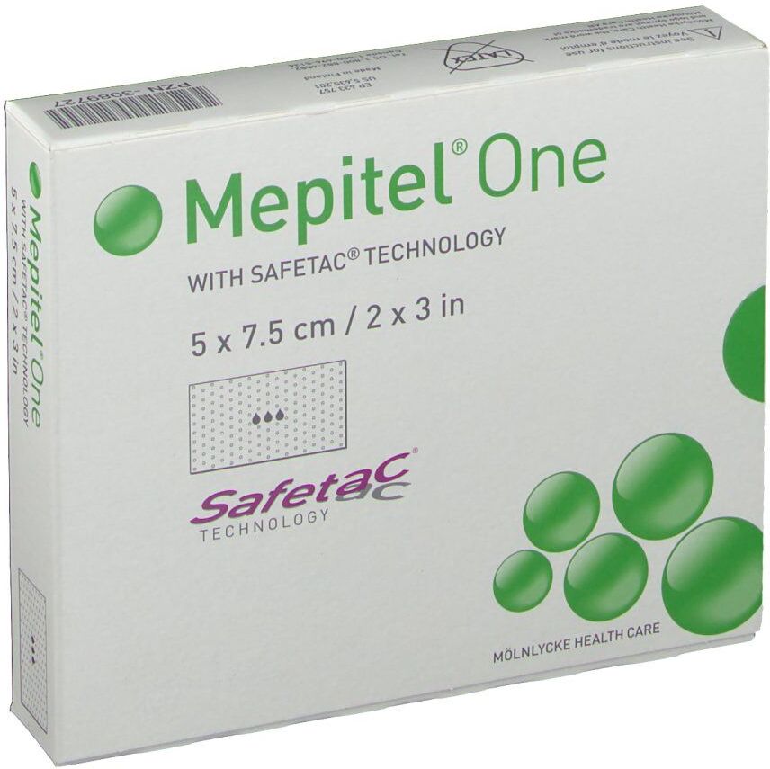 Mölnlycke Health Care Mepitel® One Silikon Netzverband 5 x 7,5 cm