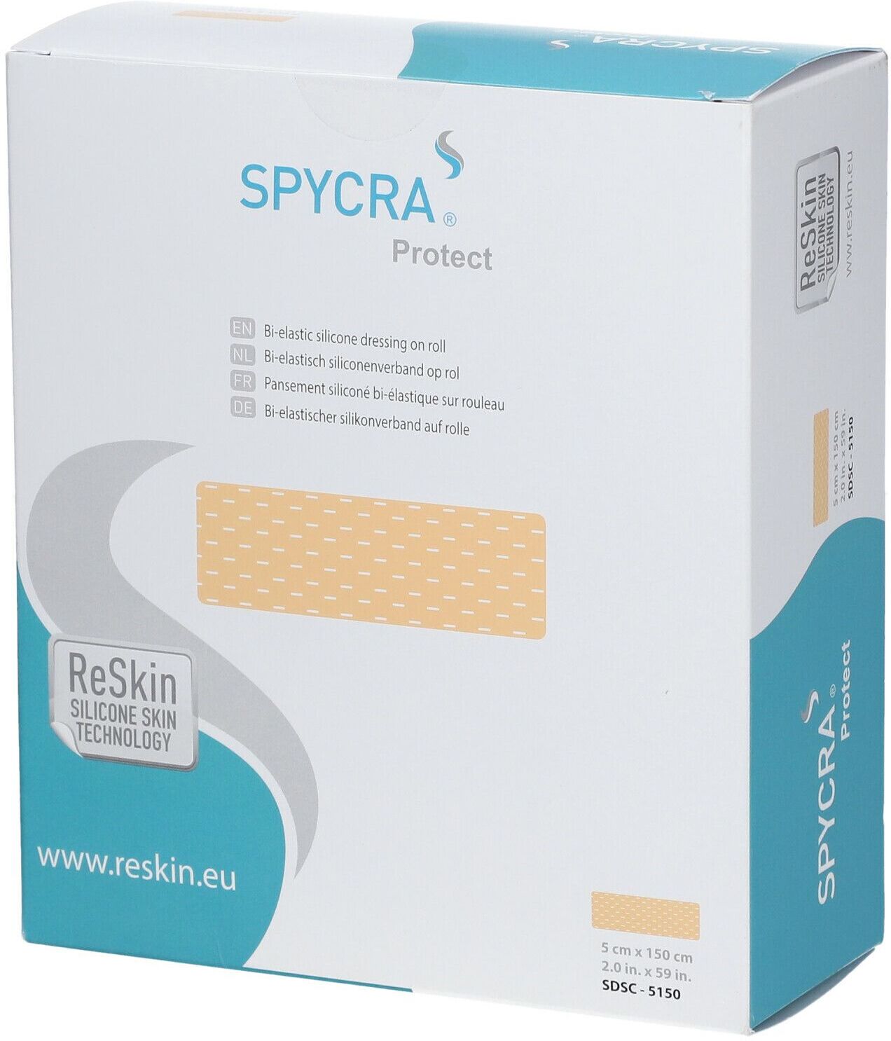 INTERNATIONAL MEDICAL Spycra® Protect Silikonverband 5 x 150 cm