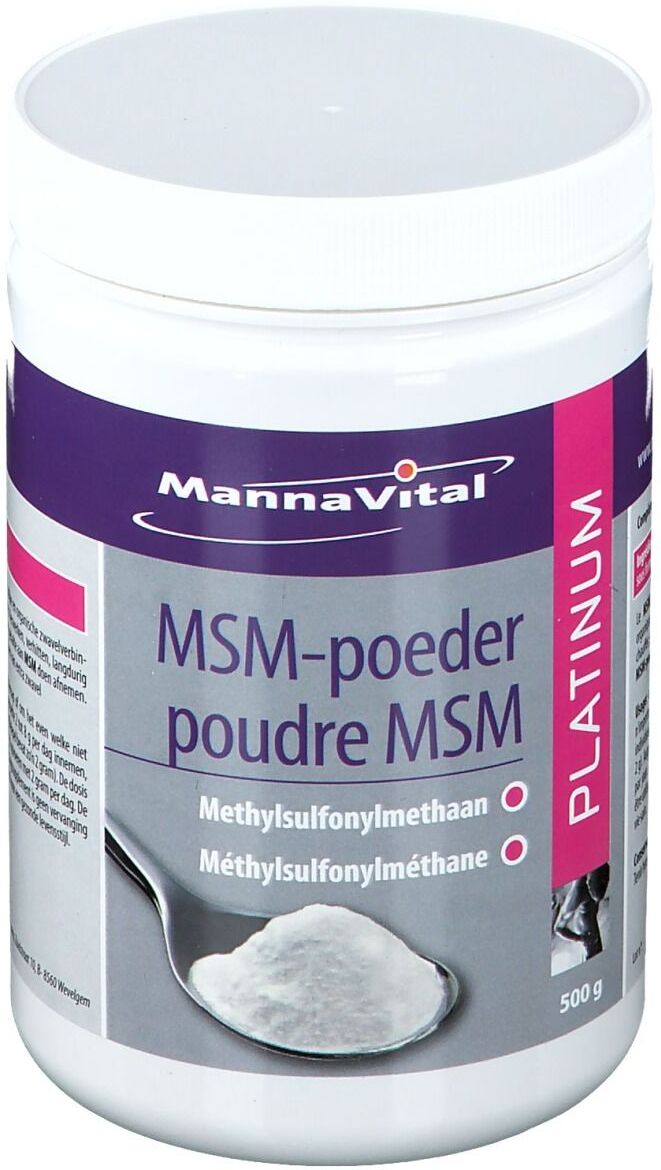 MannaVital Platinum MSM Puder