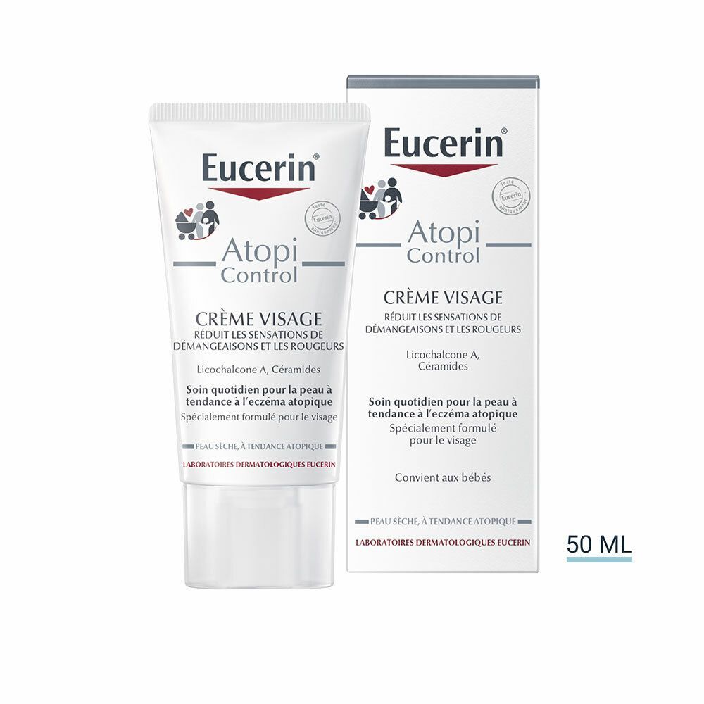 Eucerin® AtopiControl Gesichtscreme für Neurodermitis