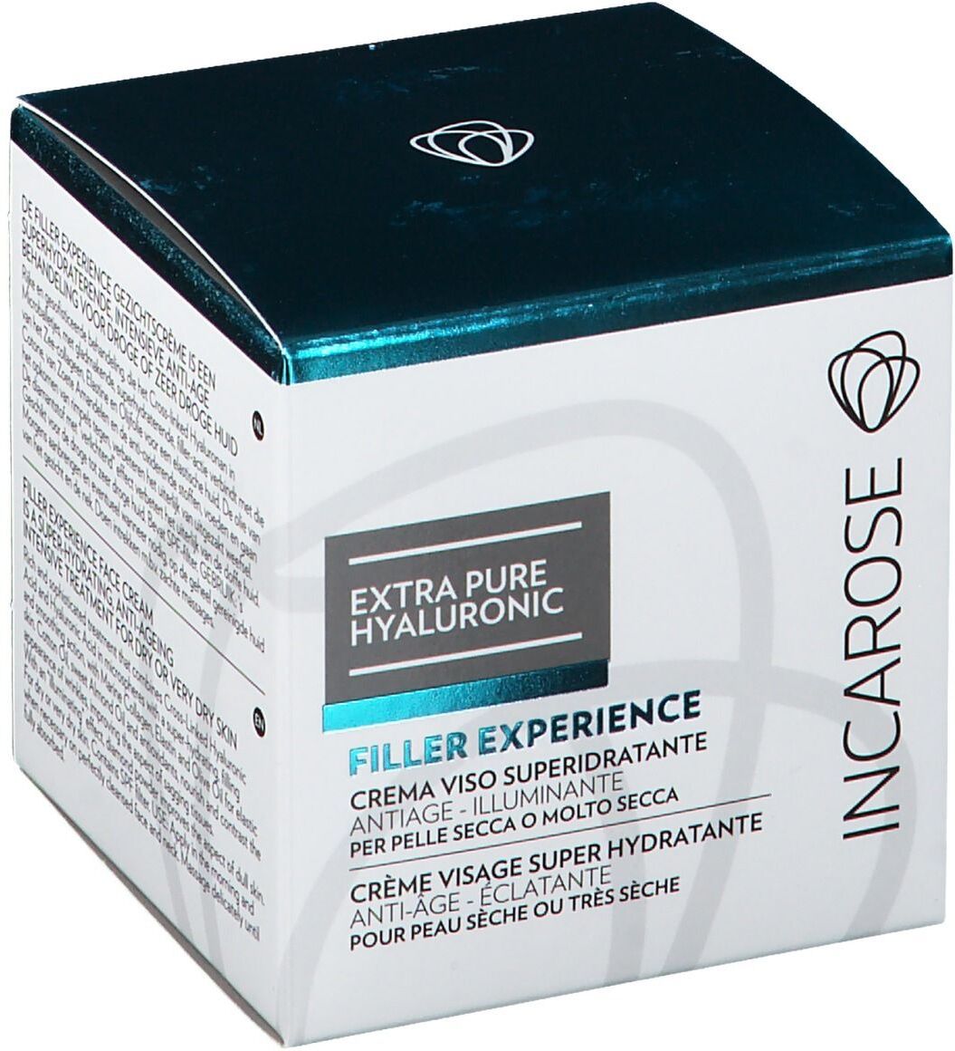 EUROPHARMA Incarose® Extra Pure Hyaluronic Filler Experience Super Hydrating Anti-Aging Gesichtscreme