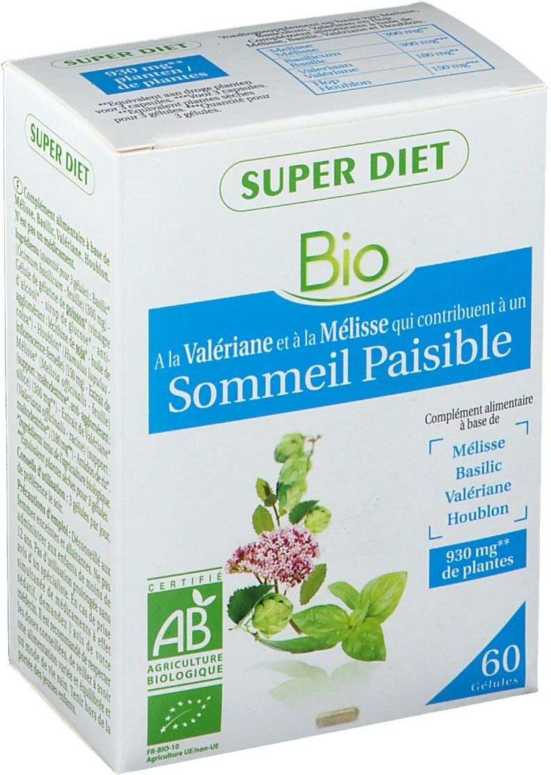 Superdiet Super Diet Friedlicher Schlaf organisch