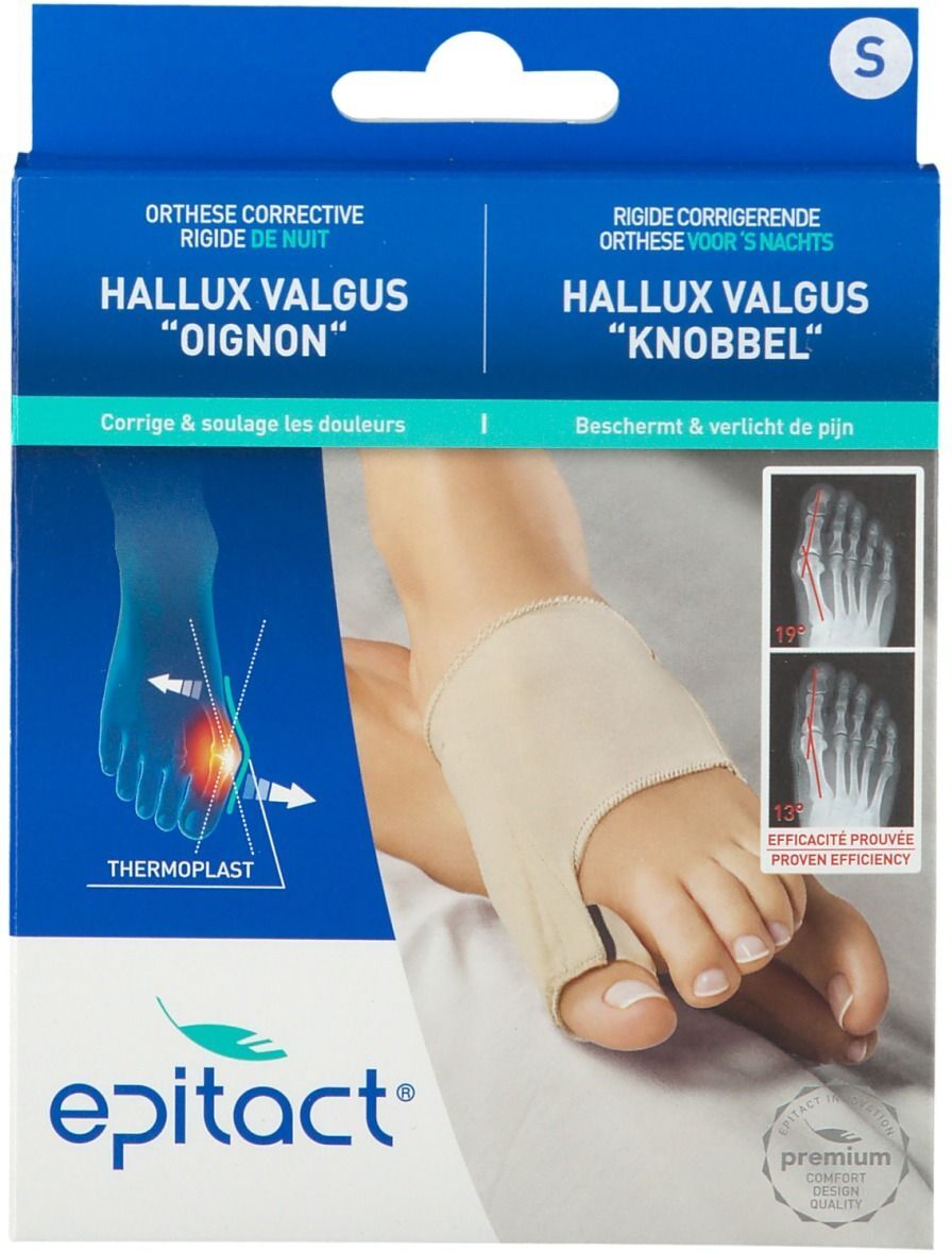 epitact® Korrekturschiene aus Epithelium™ Hallux valgus Flex Gr. S