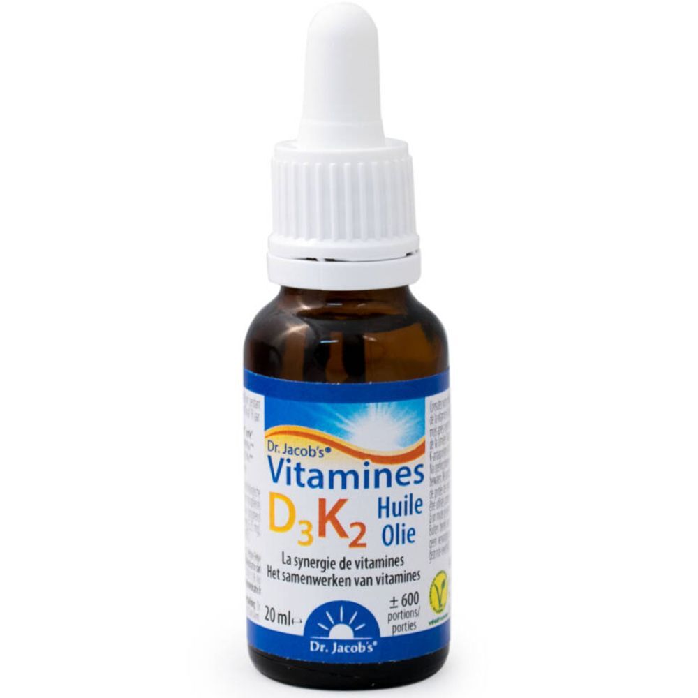 NATURA MEDICATRIX Dr. Jacob's® Vitamine D3 K2