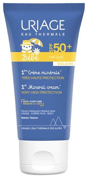 Uriage Baby 1. Mineral-Creme Spf50++