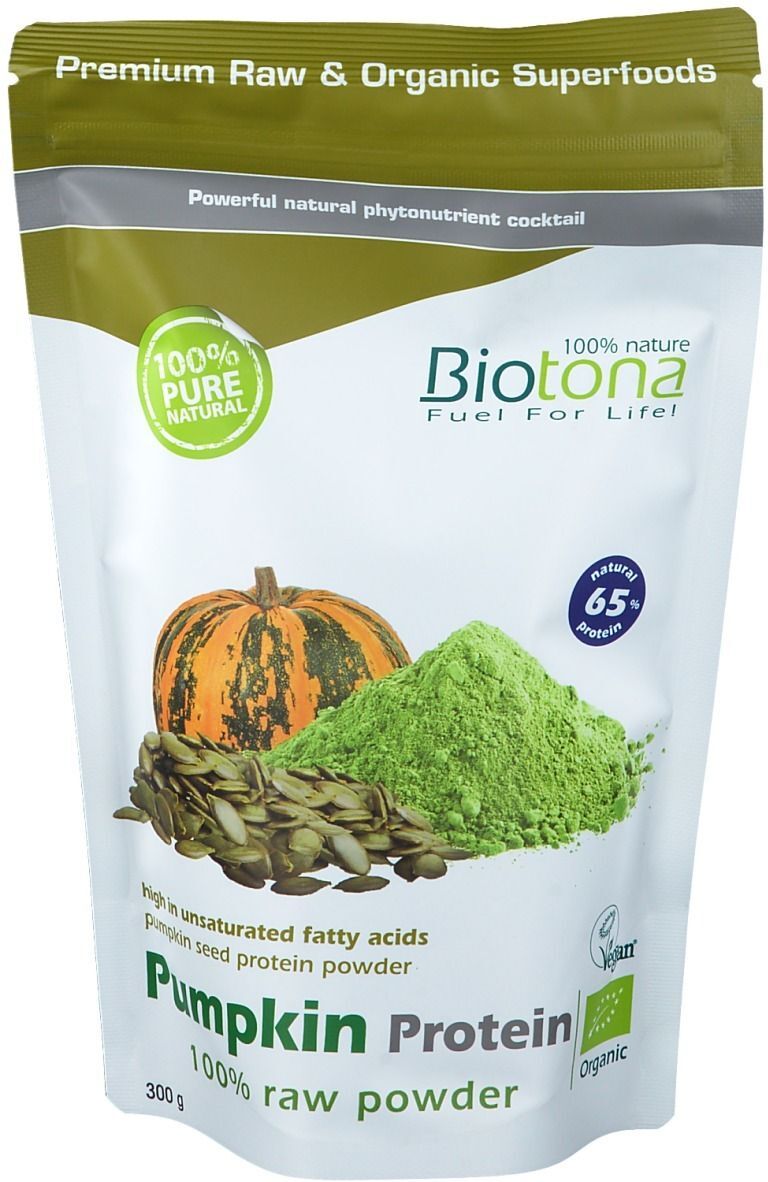 Biotona Bio Kürbis Protein Raw Pulver