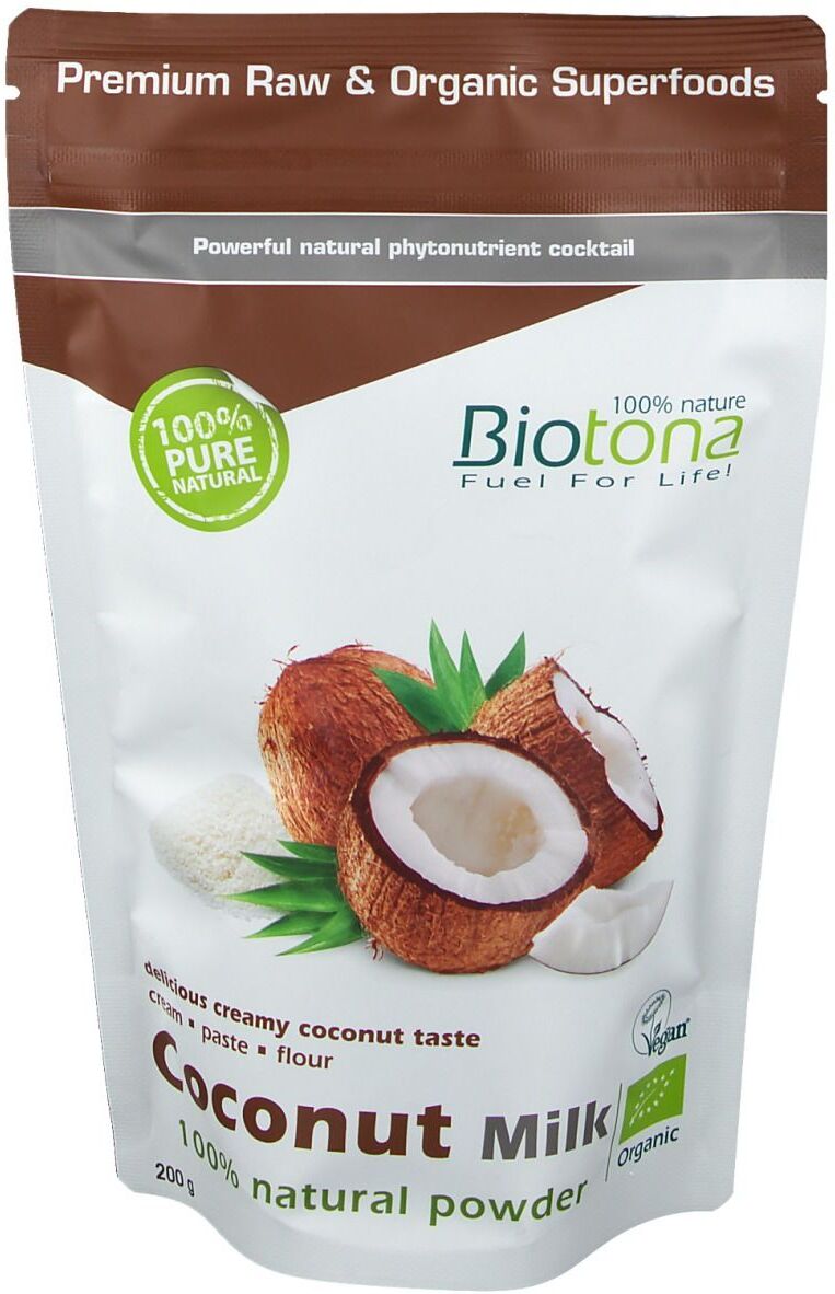 Biotona Natürliches Kokosnussmilchpulver Bio