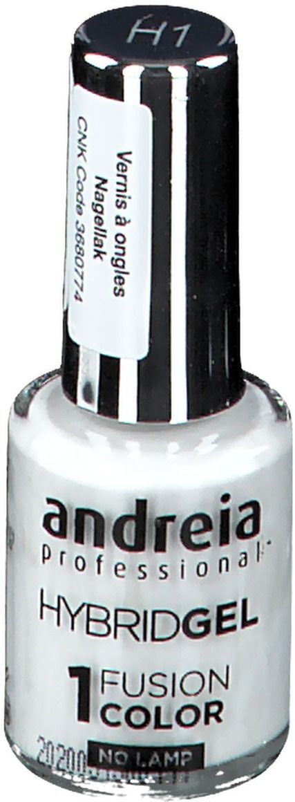 Andreia Hybrid Nagellack Gel Fusion Color H1 Schneewittchen