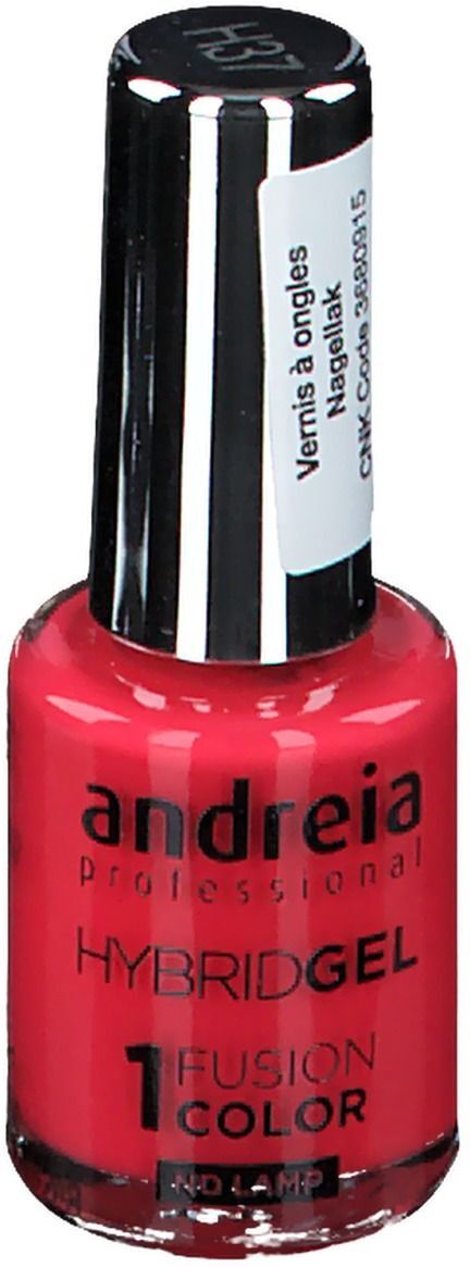 Andreia Hybrid Nagellack Gel Fusion Color H37 Koralle