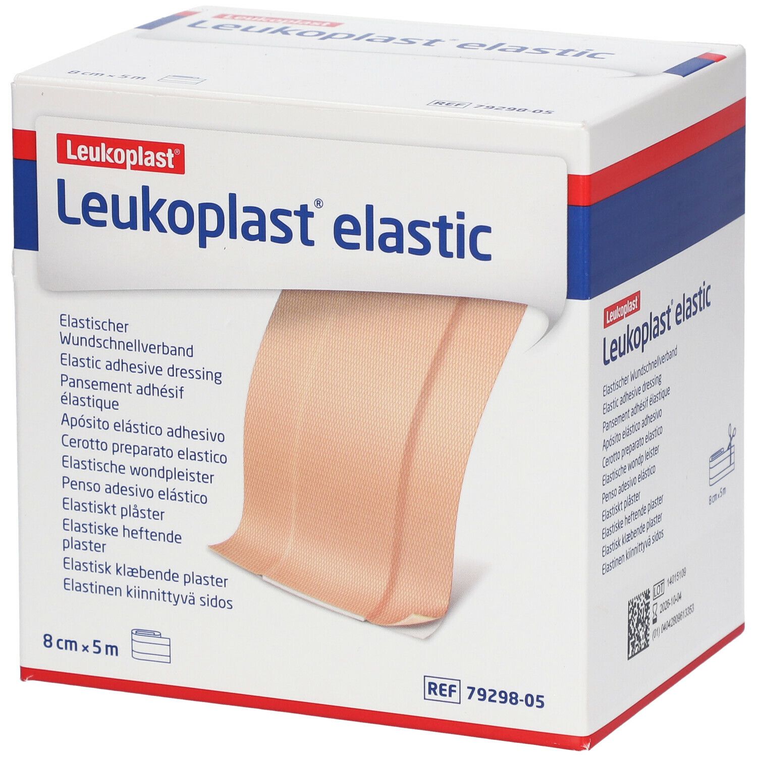BSN Medical Leukoplast® Elastic Pflaster 8 cm x 5 m Rolle