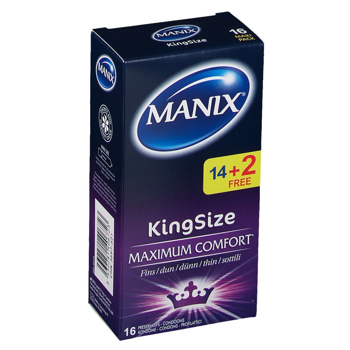 Manix® KingSize Maximum Comfort