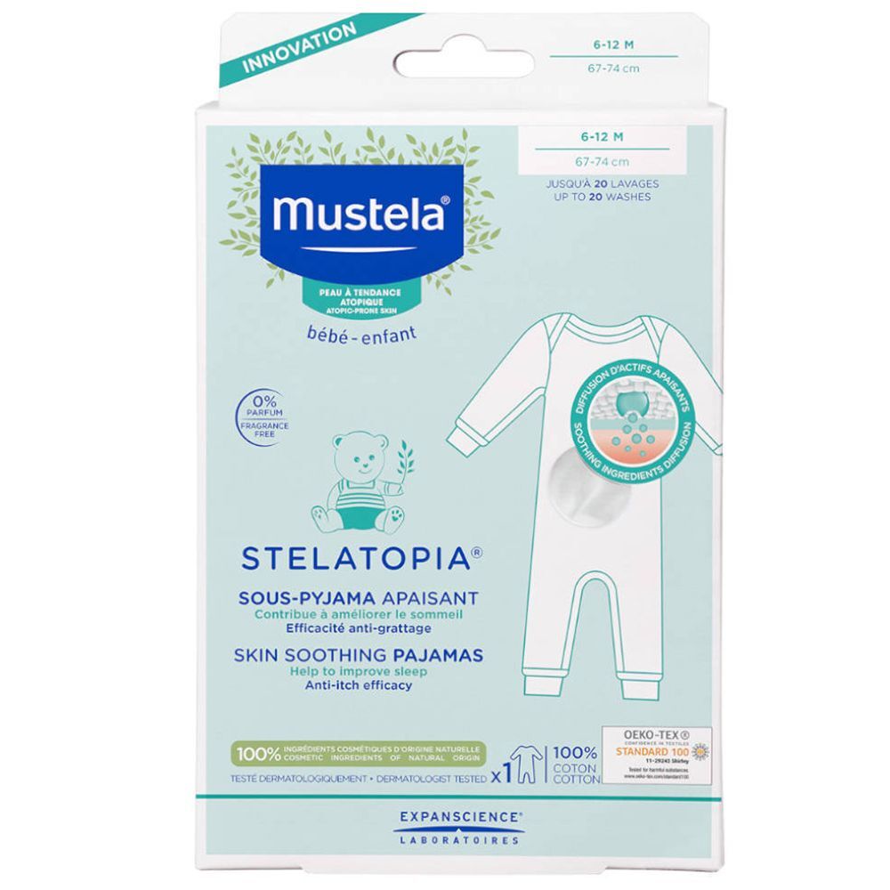 Mustela ® Stelatopia ® Pyjama 6-12 Monate