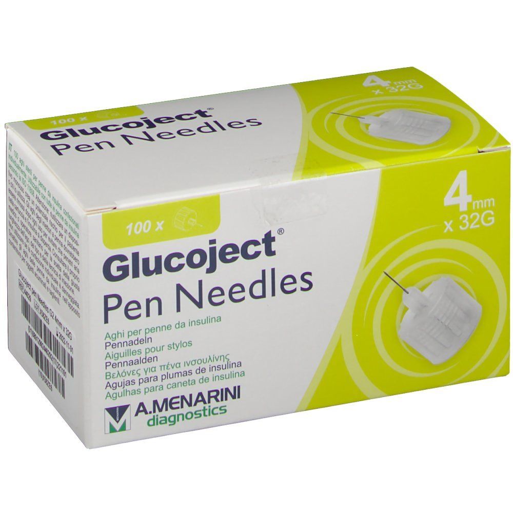 Glucoject® Pen Nadeln 4 mm 32G