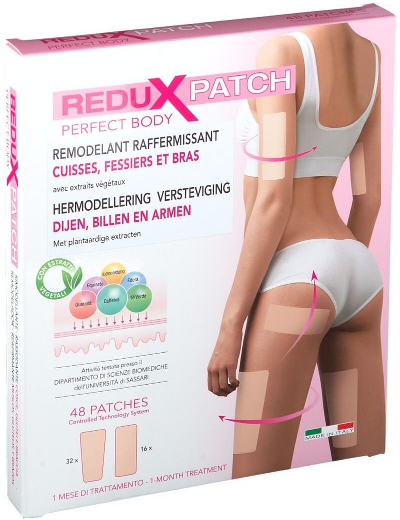 EUROPHARMA GROUP ReduxPatch Perfect Body Modellierende Pflaster Oberschenkel Po und Arme