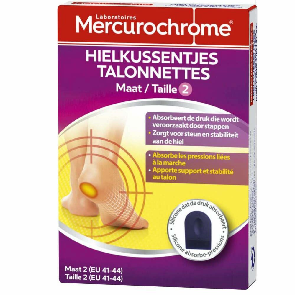 Mercurochrome® Absätze Größe 41 - 44