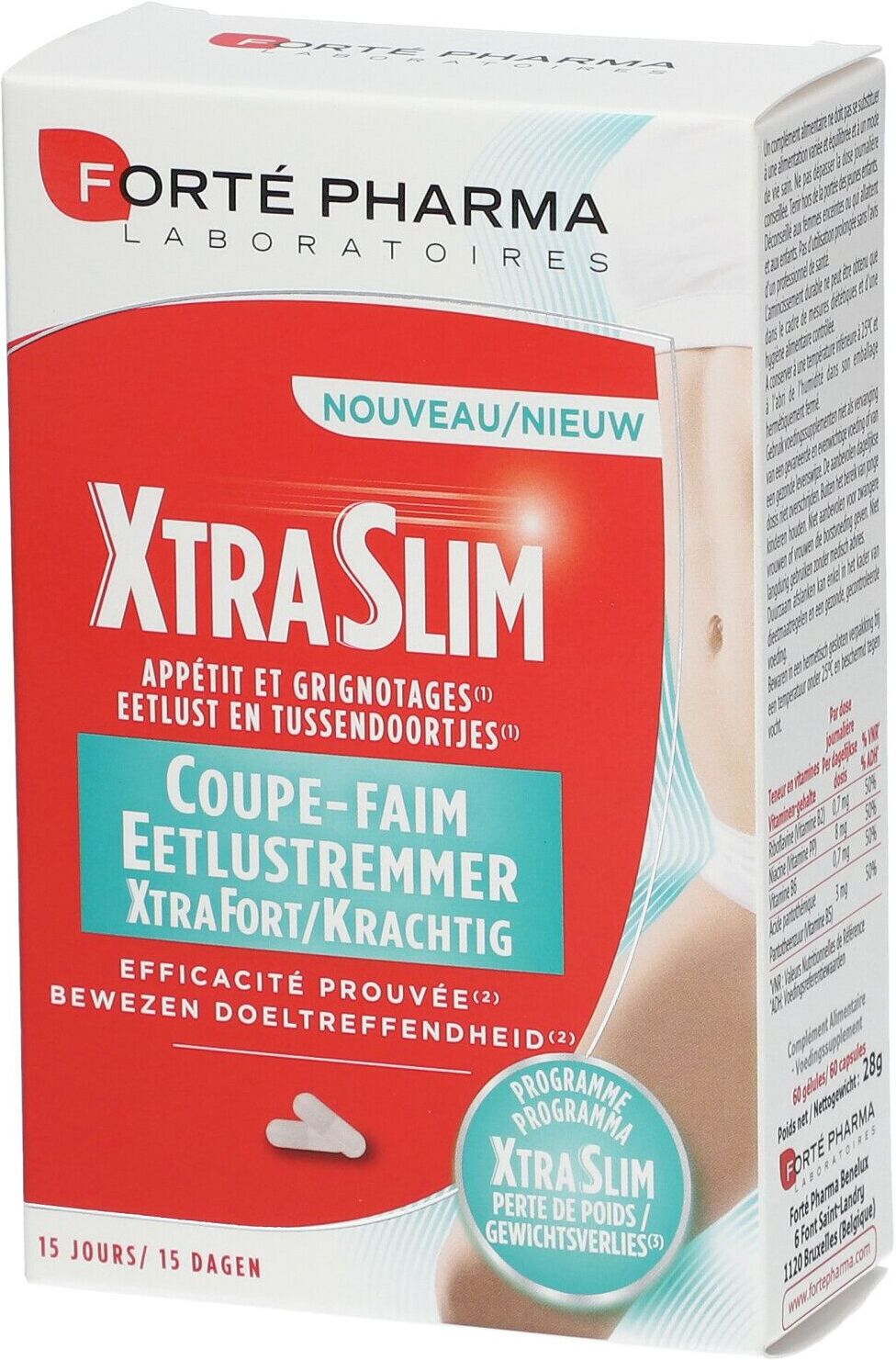 Forté Pharma XtraSlim Coupe-Faim Xtra Fort