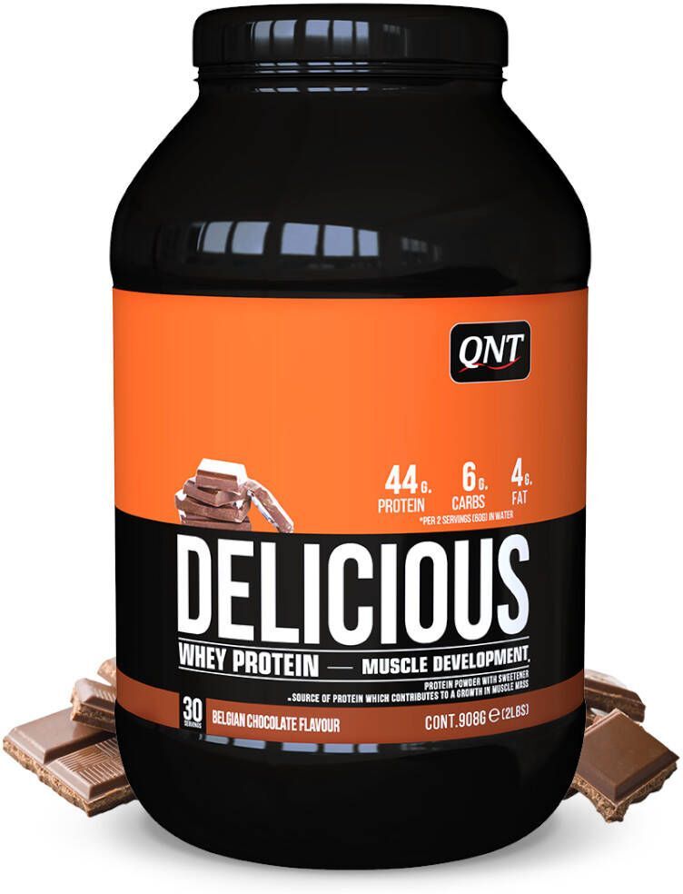 QNT Delicious Whey Belgische Schokolade