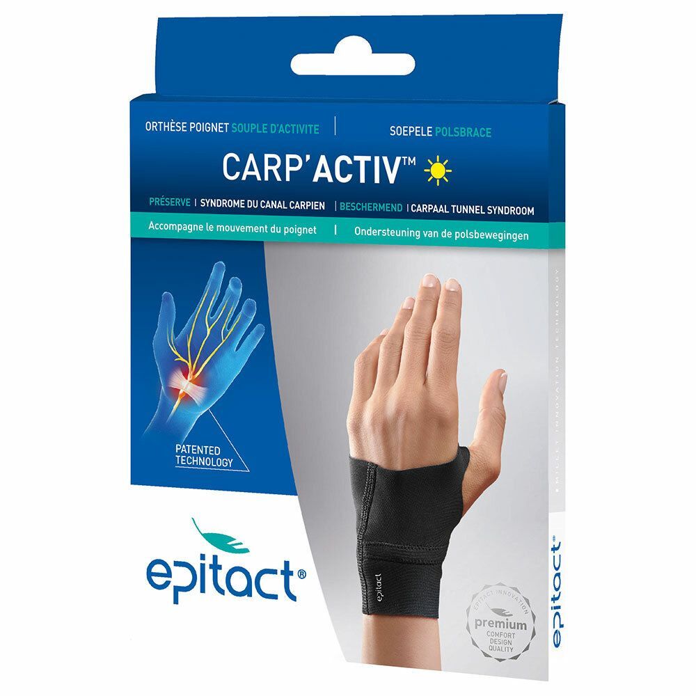 Epitact® Handgelemnksbandage Carp'Activ Rechts Gr. L