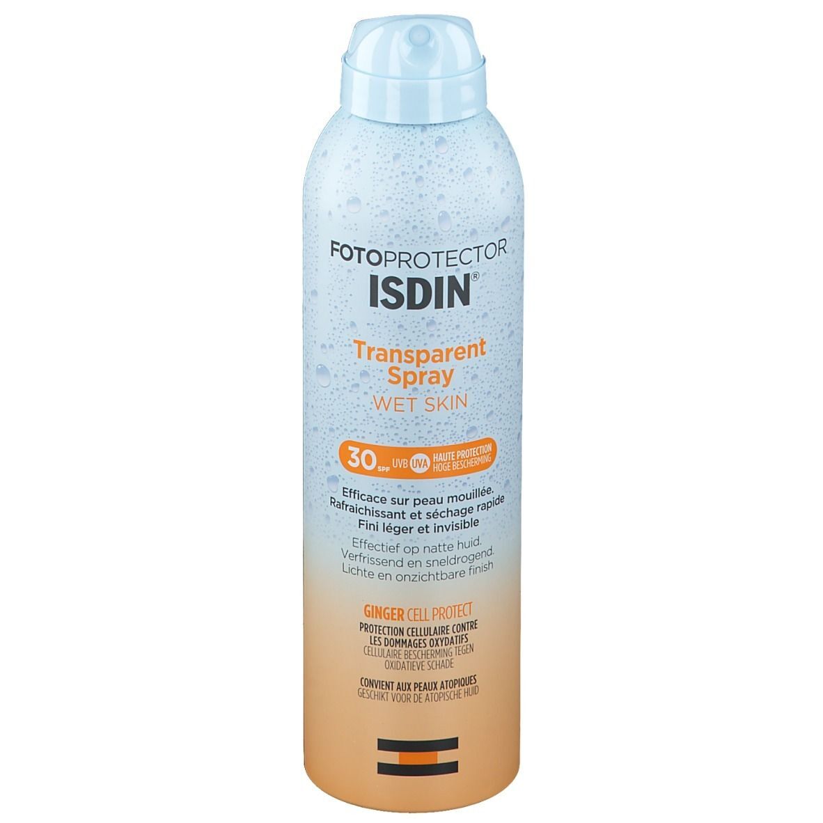 GSA PHARMA Fotoprotector Isdin® Transparent Spray Wet Skin