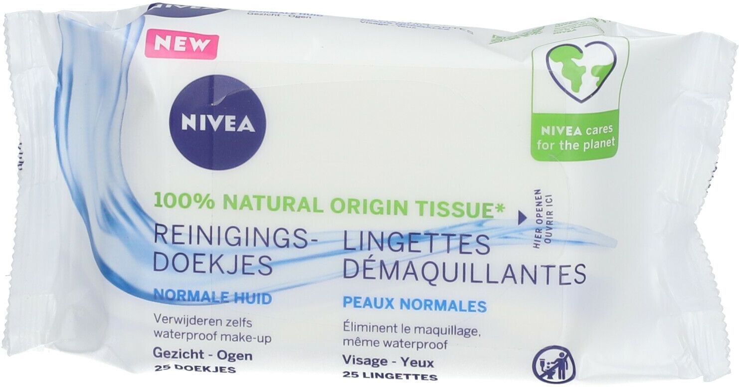 Nivea® Essentials 3 in 1 Frische Reinigungstücher