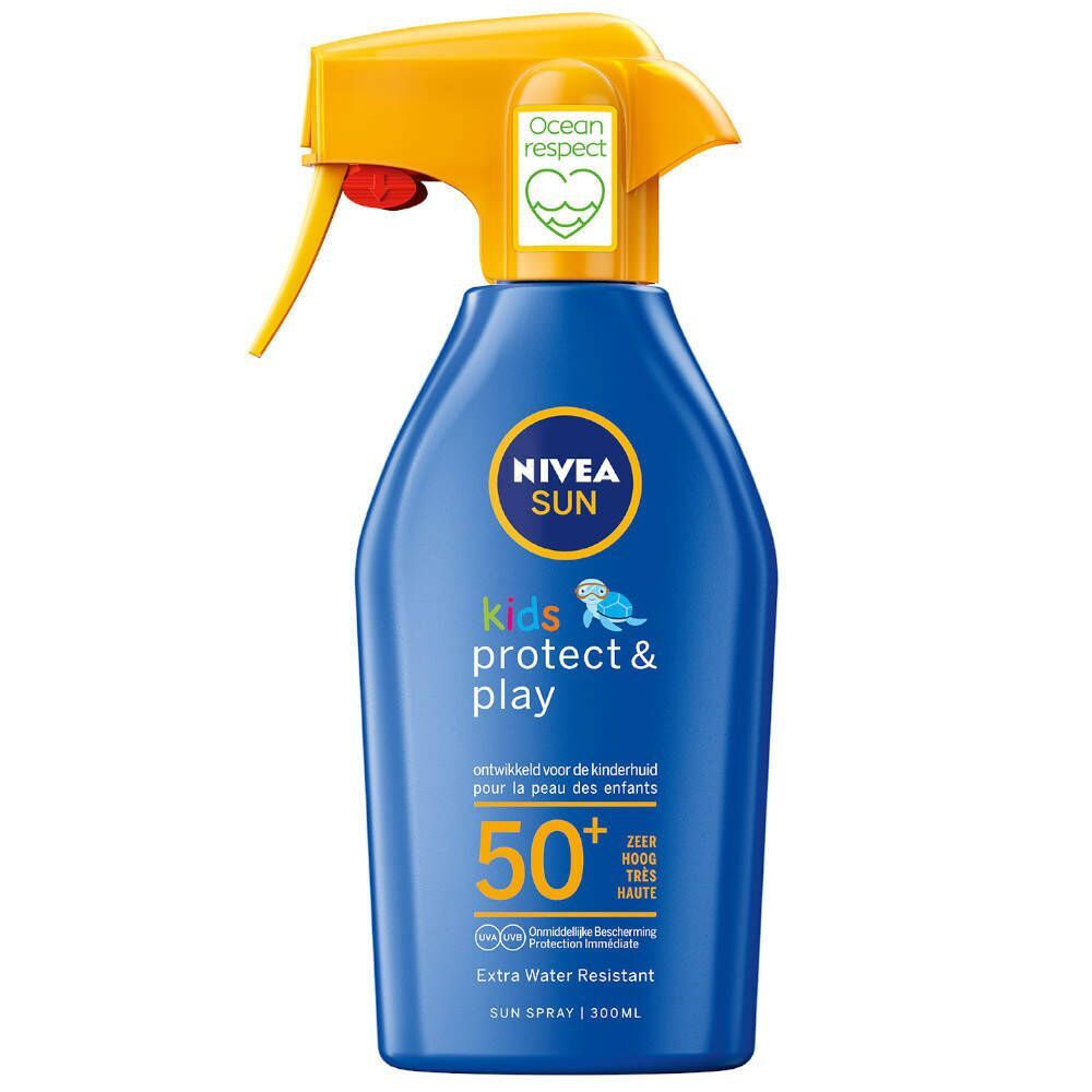 Nivea SUN Kids Protect & Play Sonnenspray LSF 50