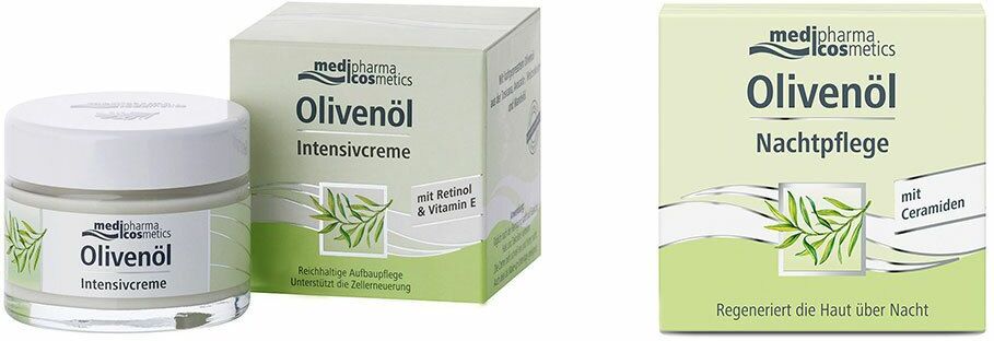 Dr. Theiss Naturwaren GmbH medipharma cosmetics Olivenöl Intensivcreme + Nachtpflege