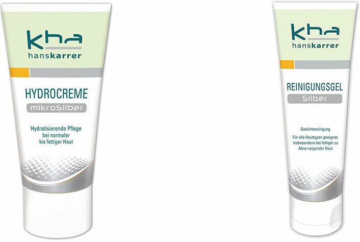 Hans Karrer GmbH Hans Karrer Hydrocreme Mikrosilber + Reinigungsgel Silber