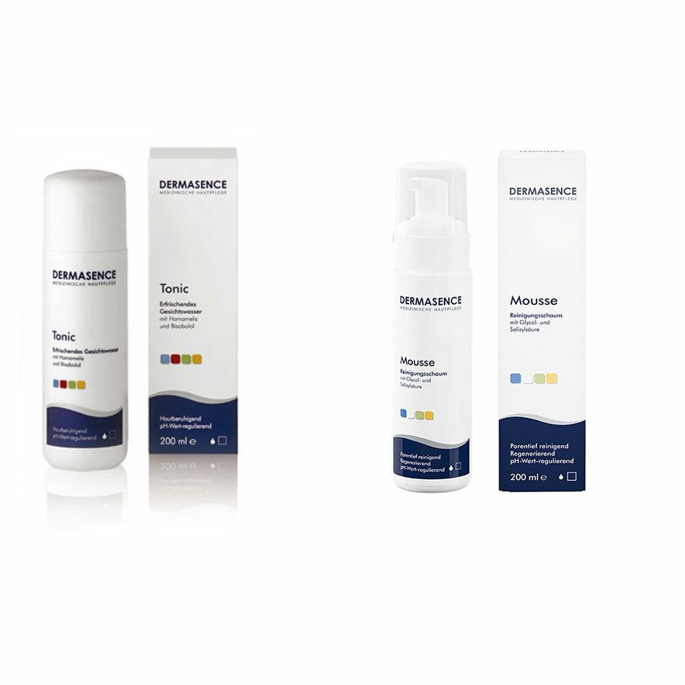 P&M COSMETICS GmbH & Co. KG Dermasence Mousse Reinigungsschaum + Tonic