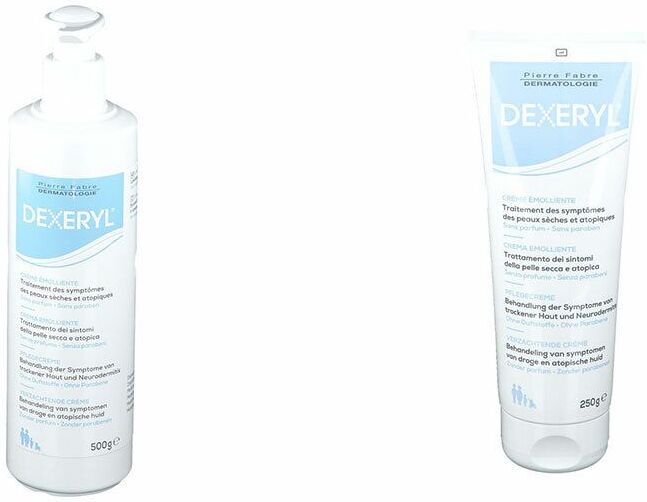 PIERRE FABRE BENELUX Dexeryl® Weichmachende Creme + Creme für trockene Haut