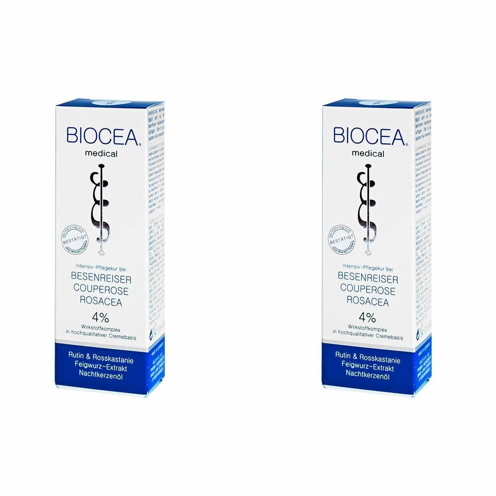 MEDIVIS UG (haftungsbeschränkt) Biocea® Couperose Besenreiser Rosacea Creme