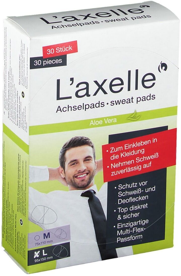 Laxelle Achselpads mit Aloe Vera Gr. L 95 x 150 cm