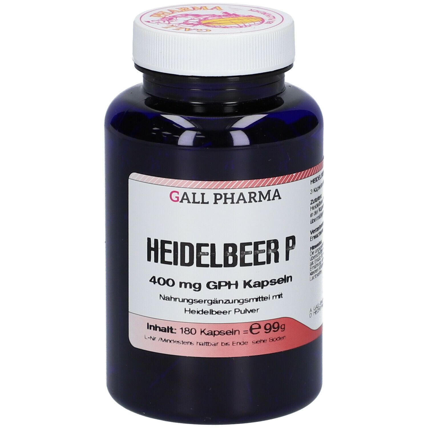 Gall Pharma Heidelbeer PE GPH Kapseln