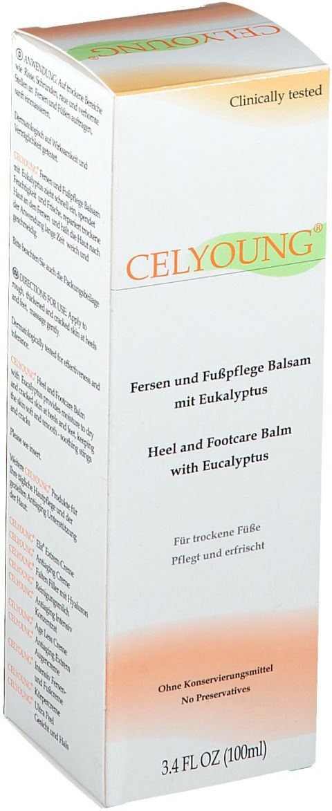 Celyoung® Fersen und Fußpflege Balsam mit Eukalyptus